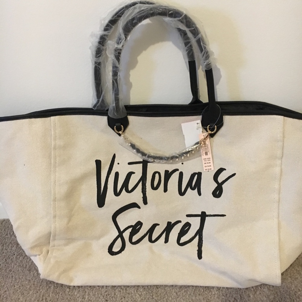 Victoria Secret Large Canvas Tote